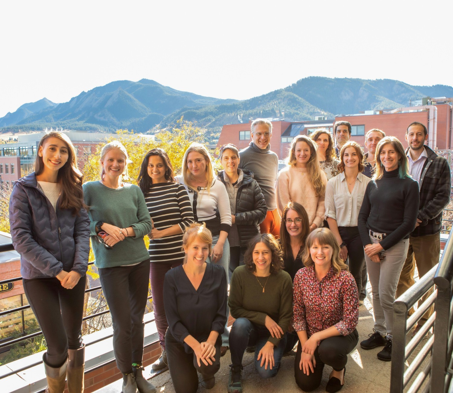 A team gathering in Boulder