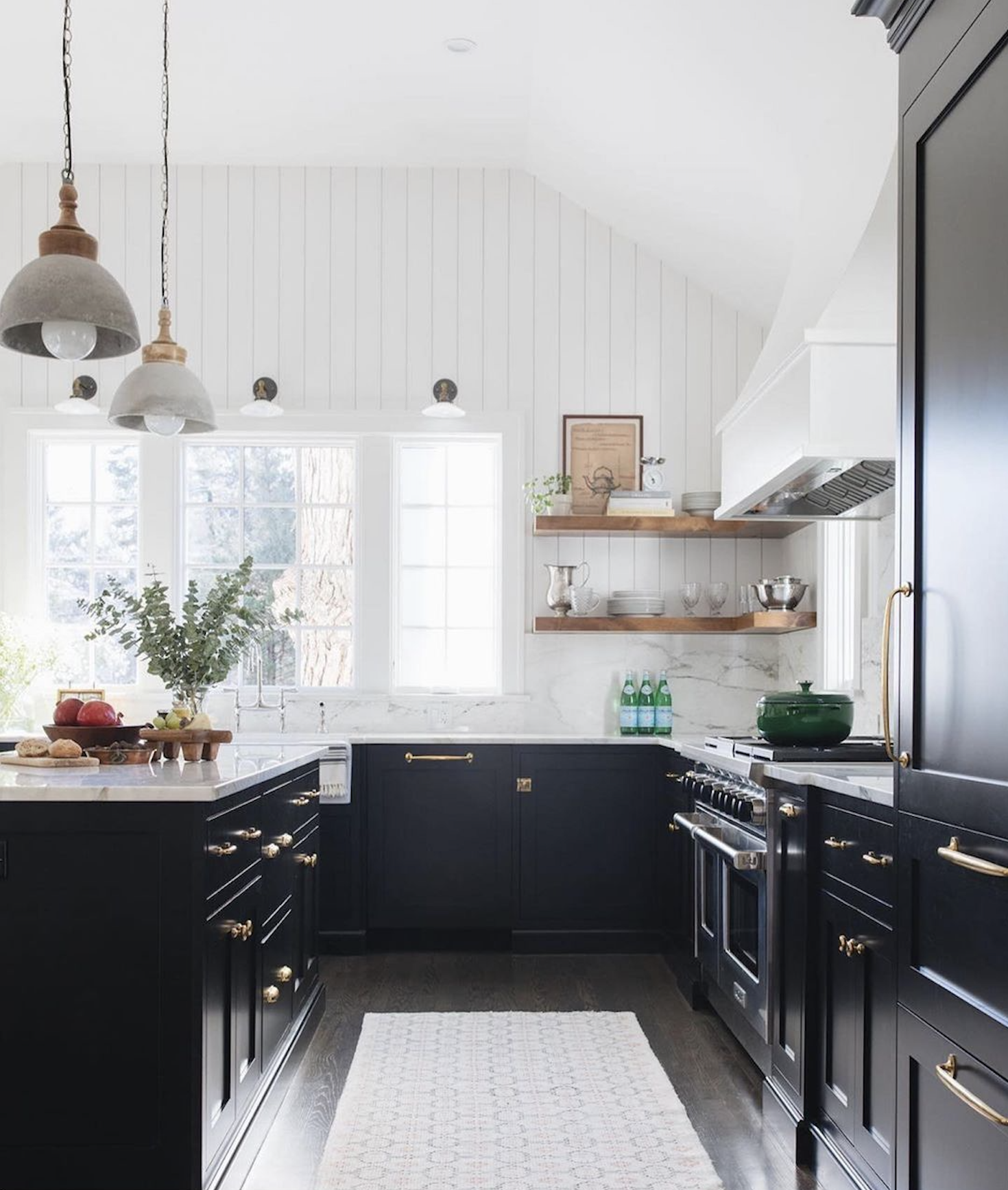 Custom kitchen. 