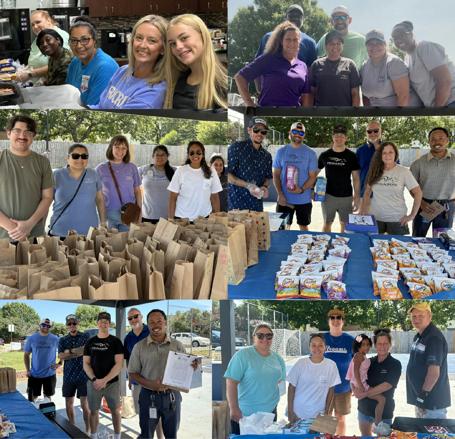 In July and August, our team members in DFW volunteered their time to distribute over 1,000 lunches to children in need.