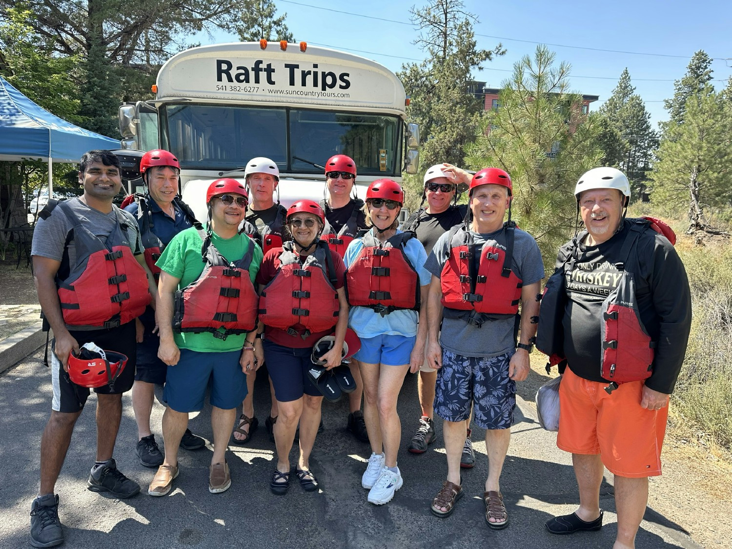 Bend, Oregon Hub River Rafting Trip