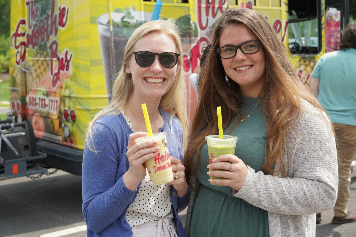 NH Corporate Office Smoothie Bus Visit 