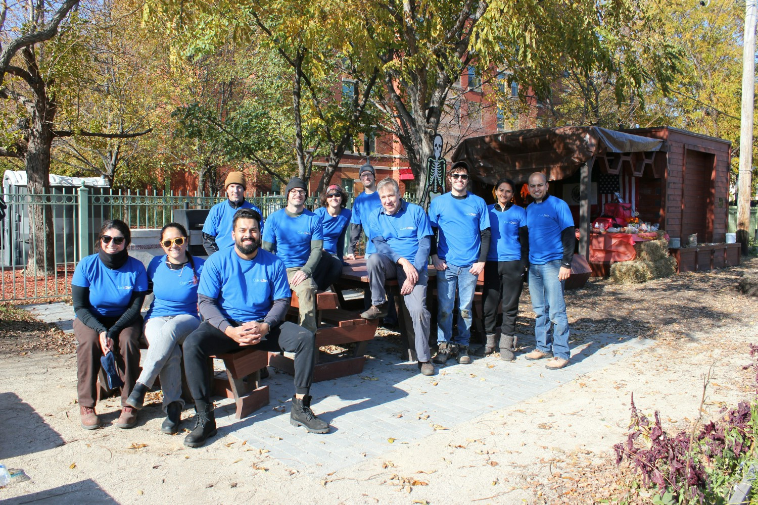 Chicago VTO day at El Paseo Community Garden