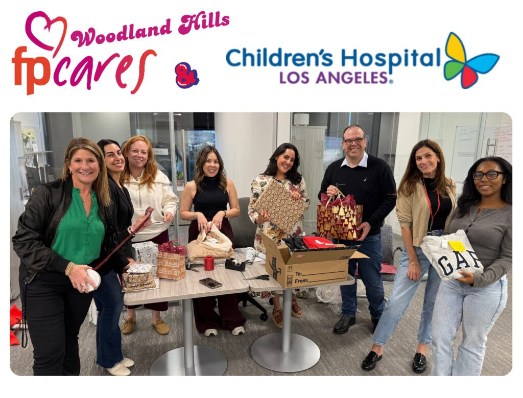 Woodland Hills (CA) fulfilled the holiday wish lists of pediatric patients at Children’s Hospital Los Angeles.