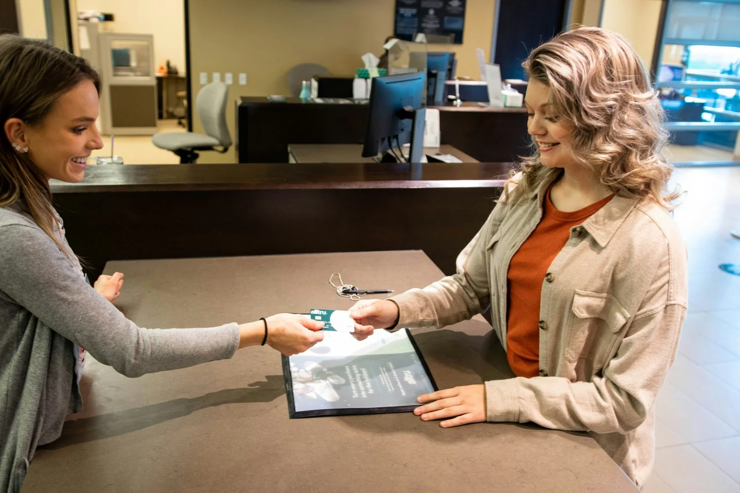 Youth member, Alayna, at our Wentzville branch.