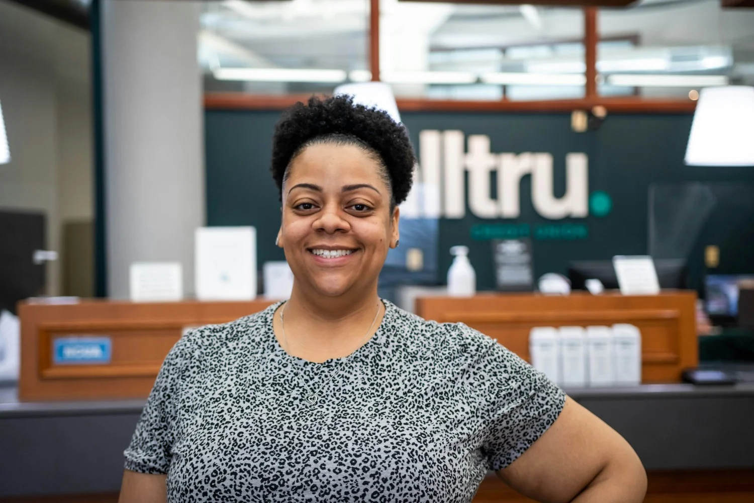 Alltru employee, Toni Gaskin, Training & Development Coordinator.