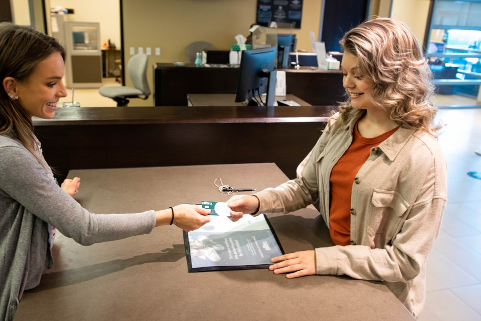 Youth member, Alyana, at our Wentzville branch.