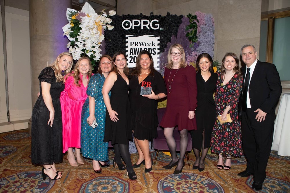Recognized as PRWeek's Boutique Agency of the Year!