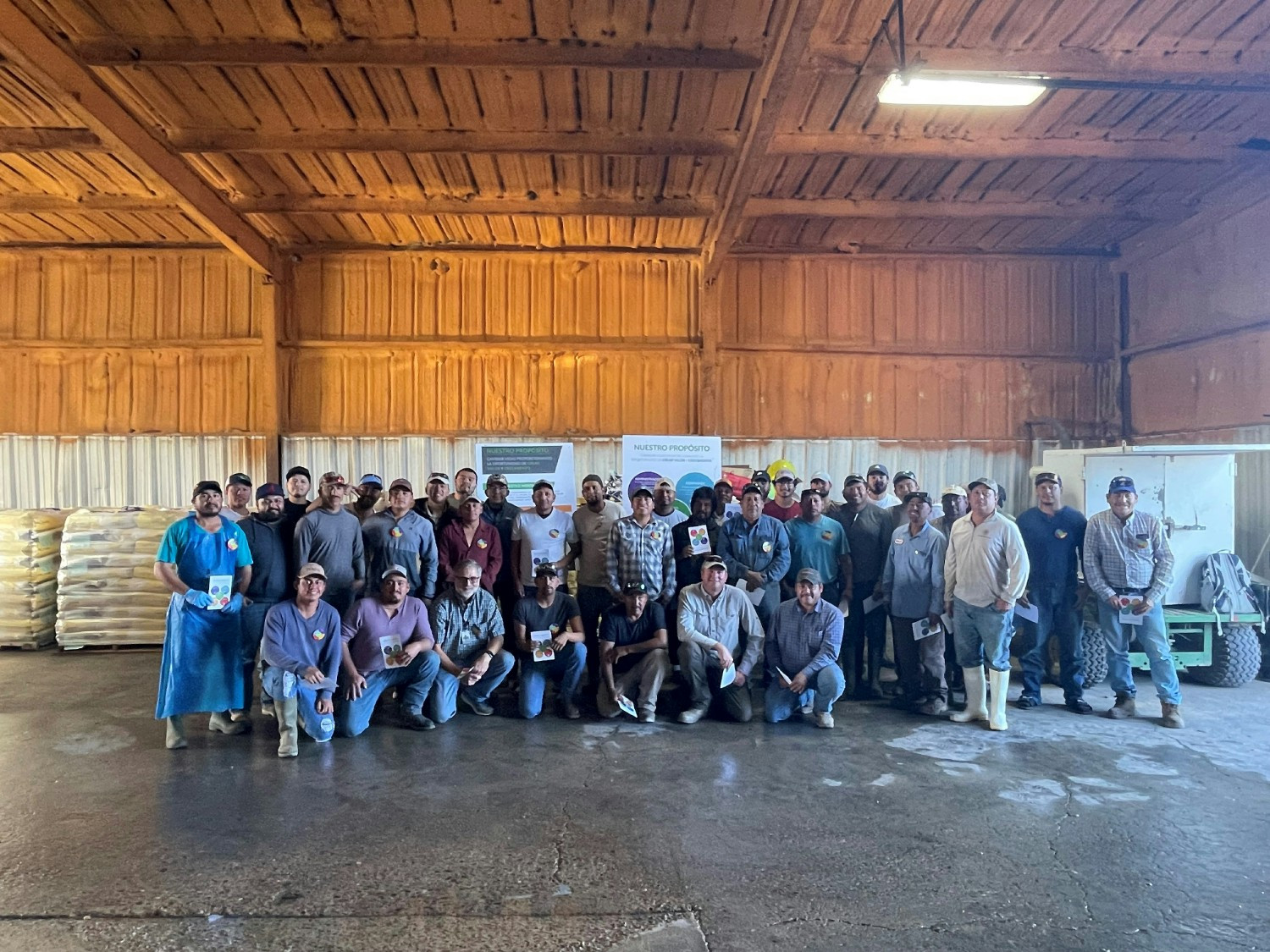 A company site photo capturing the unity, diversity, and shared purpose that drive our success every day.