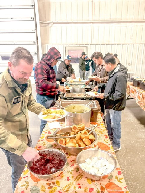 Our 2nd Annual Thanksgiving Dinner brought employees together to share gratitude with delicious food. 