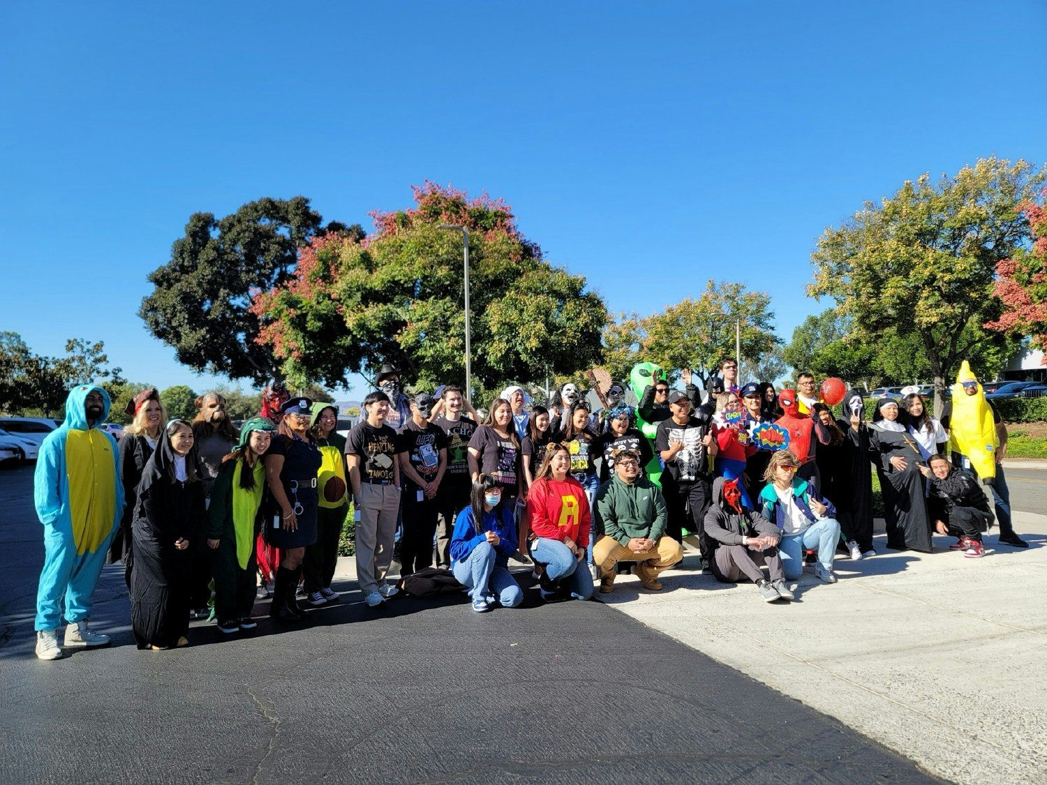 Employees embraced the Halloween spirit by dressing in creative costumes and enjoying a festive celebration with amazing snacks. The event brought excitement and camaraderie to the workplace, making it a memorable occasion for all. 