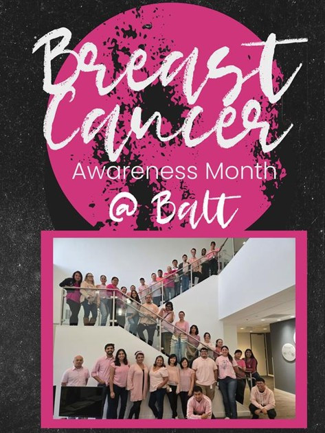 In solidarity with Breast Cancer Awareness, employees dressed in pink to show their support. This initiative highlighted the importance of awareness and unity in the fight against breast cancer, reinforcing the company's commitment to social causes.