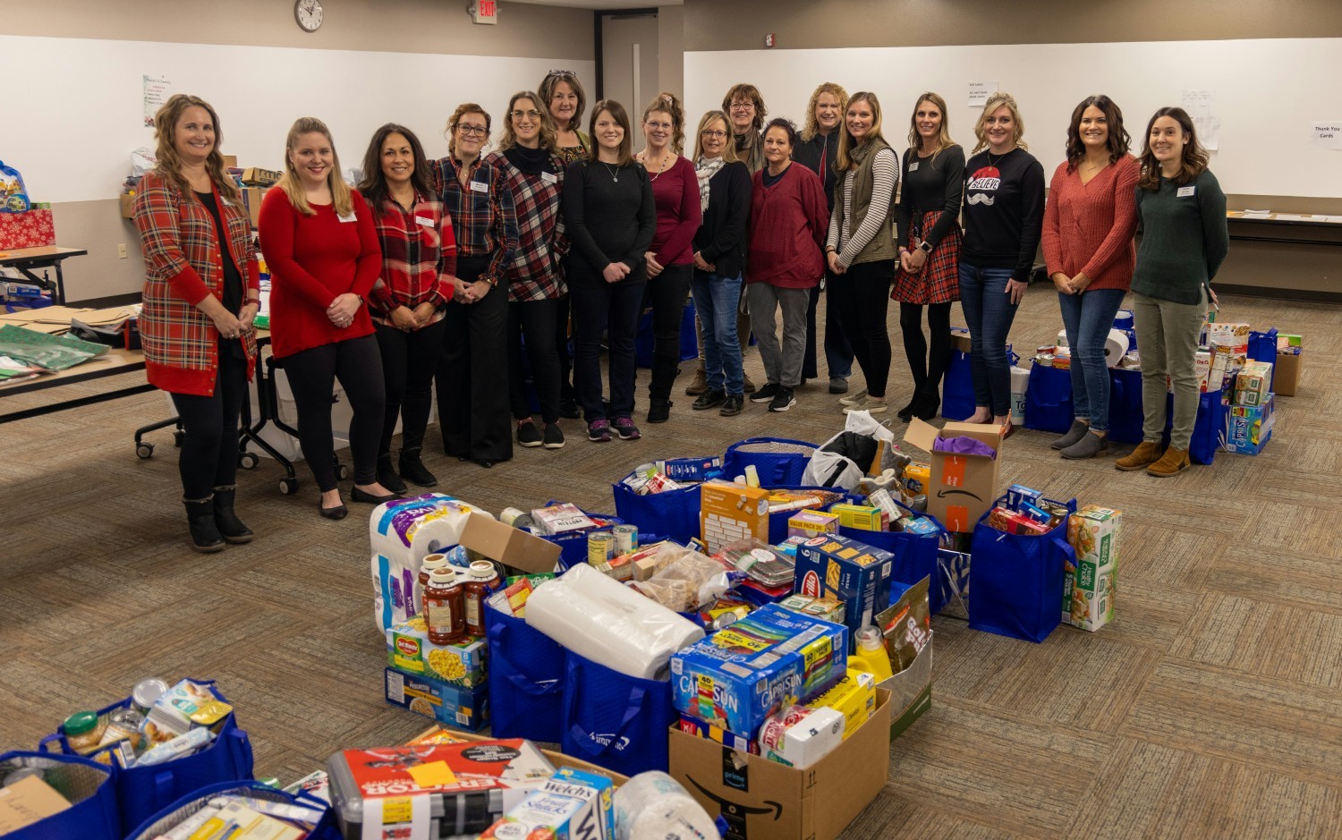 FVTC Staff coordinating food donations for our students