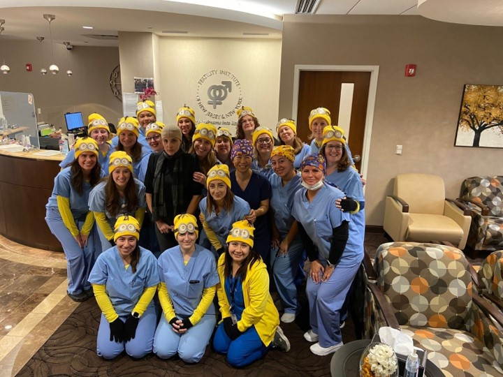 Axia colleagues dress up for Halloween at their care center