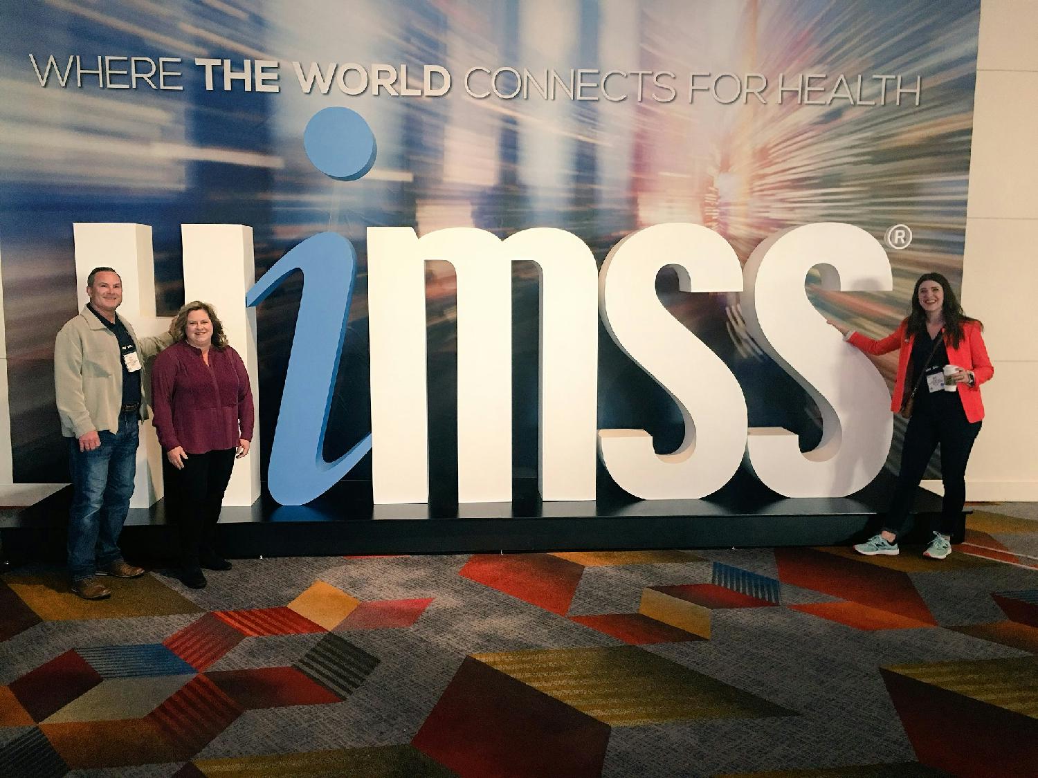 FENEX team members at HIMSS conference