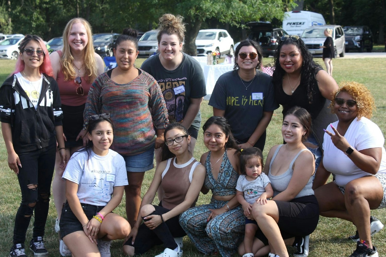 Our Portage Park team, family and friends at our company outing.