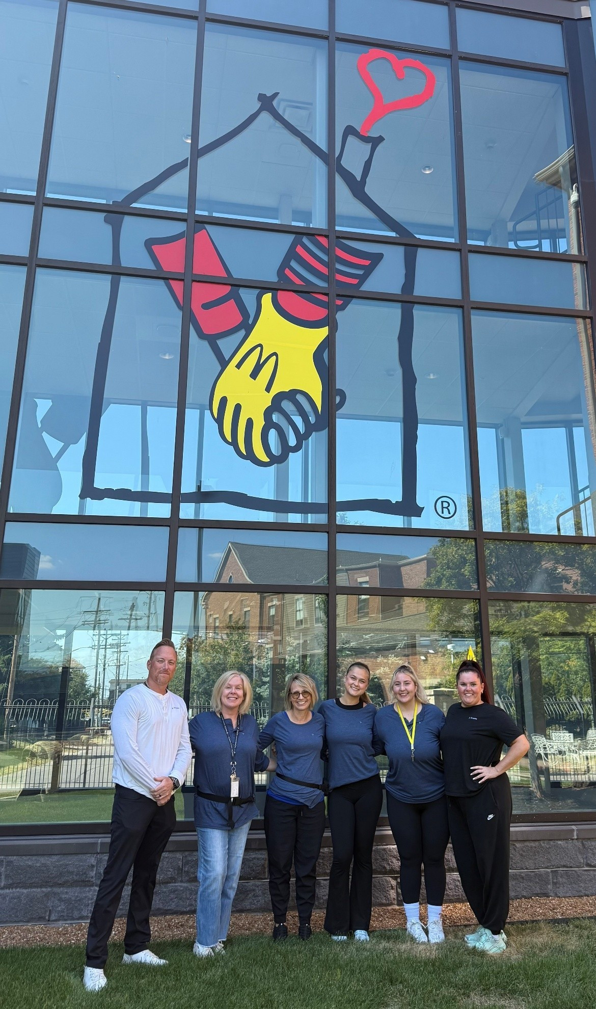 Members of the inside sales team volunteering at the Ronald McDonald house in October of 2025. 