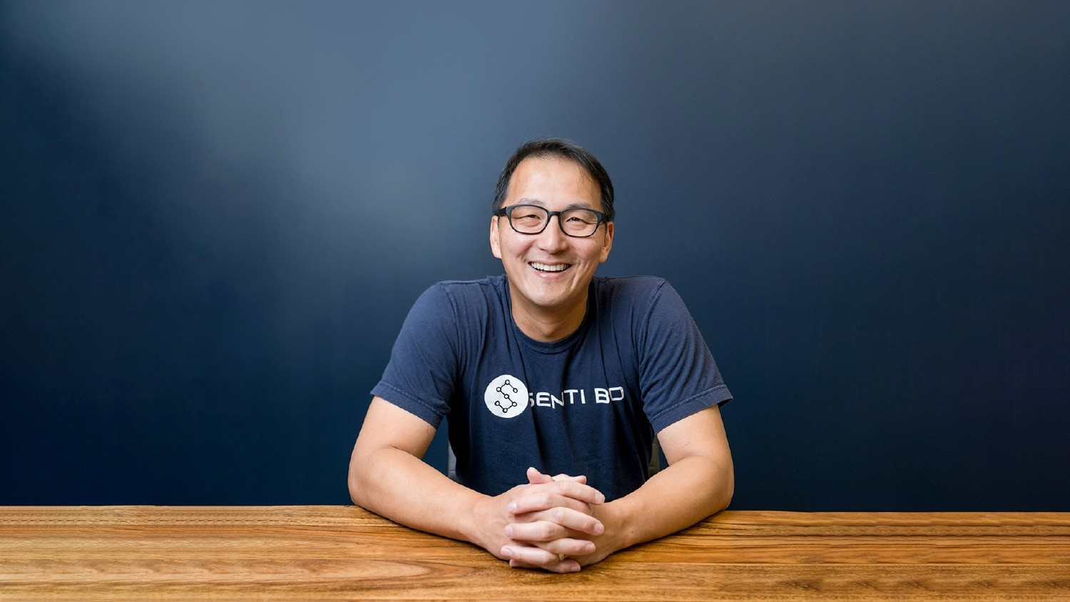 Senti Bio's CEO, Tim Lu.