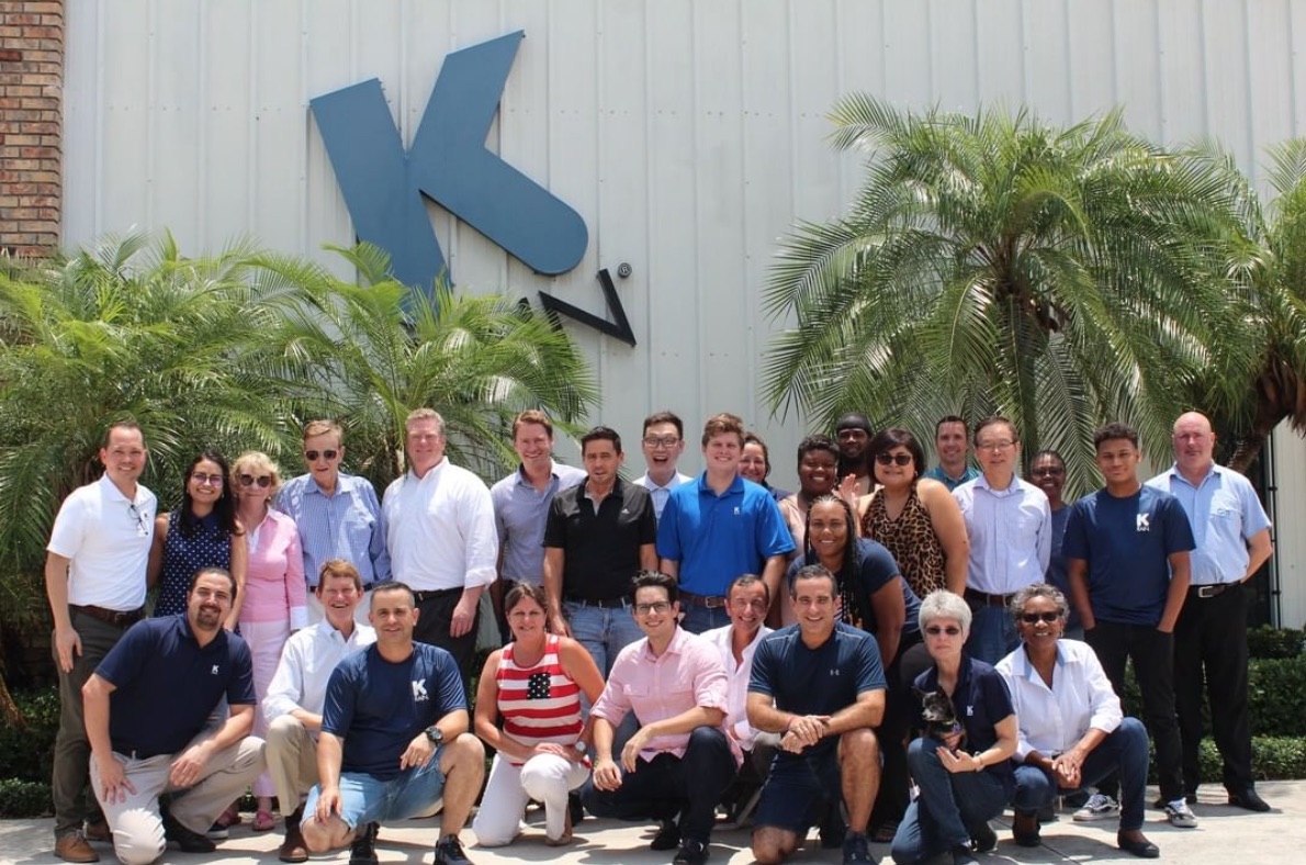 Today over 450 men and women make up the K-Rain team serving customers in the U.S. and in over 60 countries worldwide.