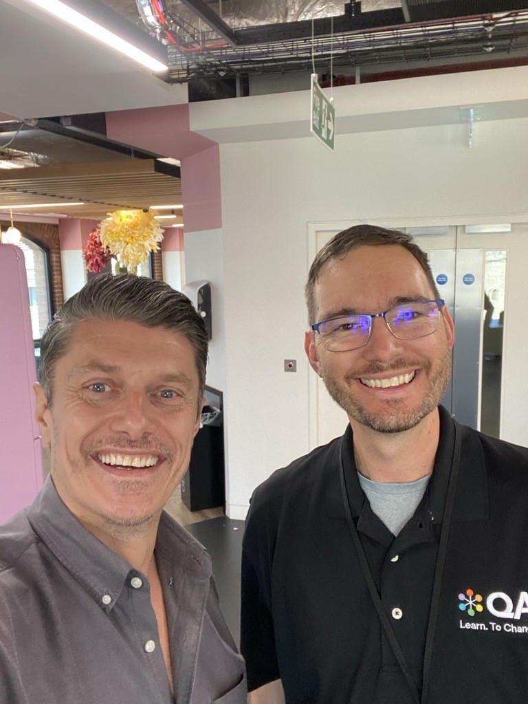 GM Duncan James and Solutions Architect, Jeremy!