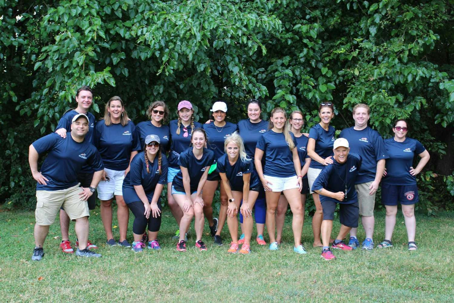 Matching tees, hands-on volunteering, and giving back to our local Boys & Girls Club. Loved every minute!