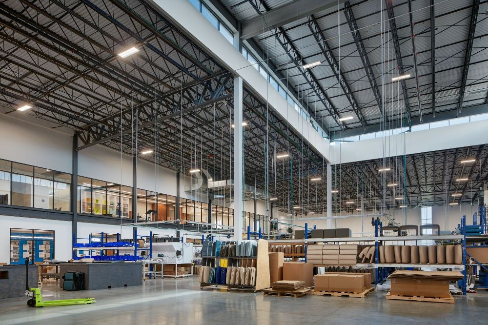 Our manufacturing area