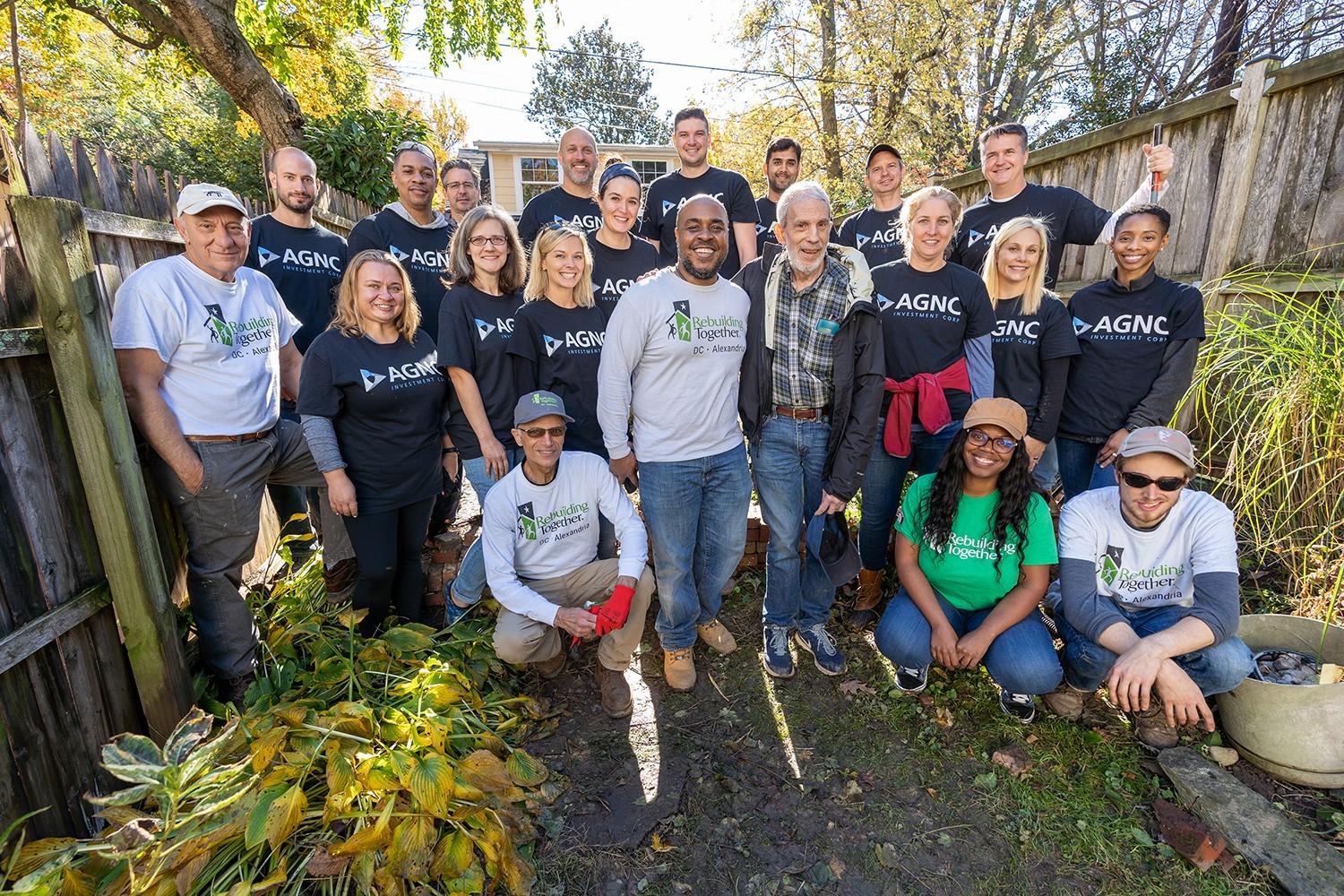 AGNC partnered with Rebuilding Together to support their mission to keep families in safe and livable homes.