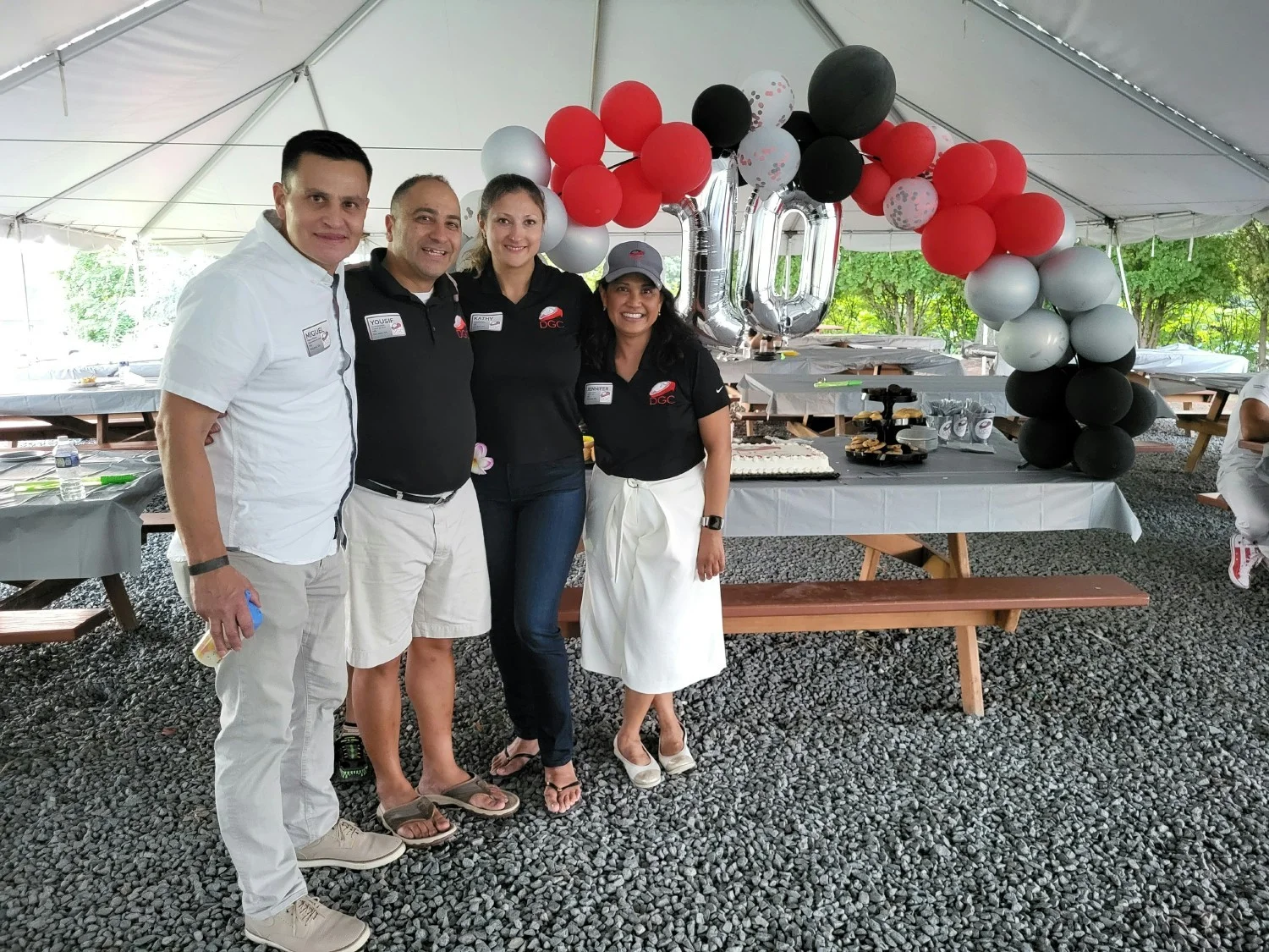 DGC Leadership Celebrate 10 Years!