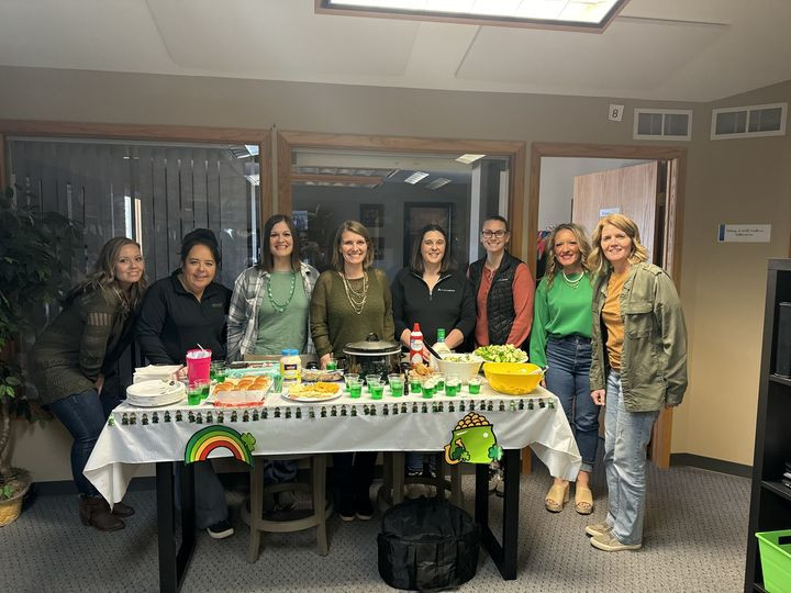 Pot luck and ER-sponsored events for any holiday we can find an excuse to celebrate.  Everyone in the org participates.
