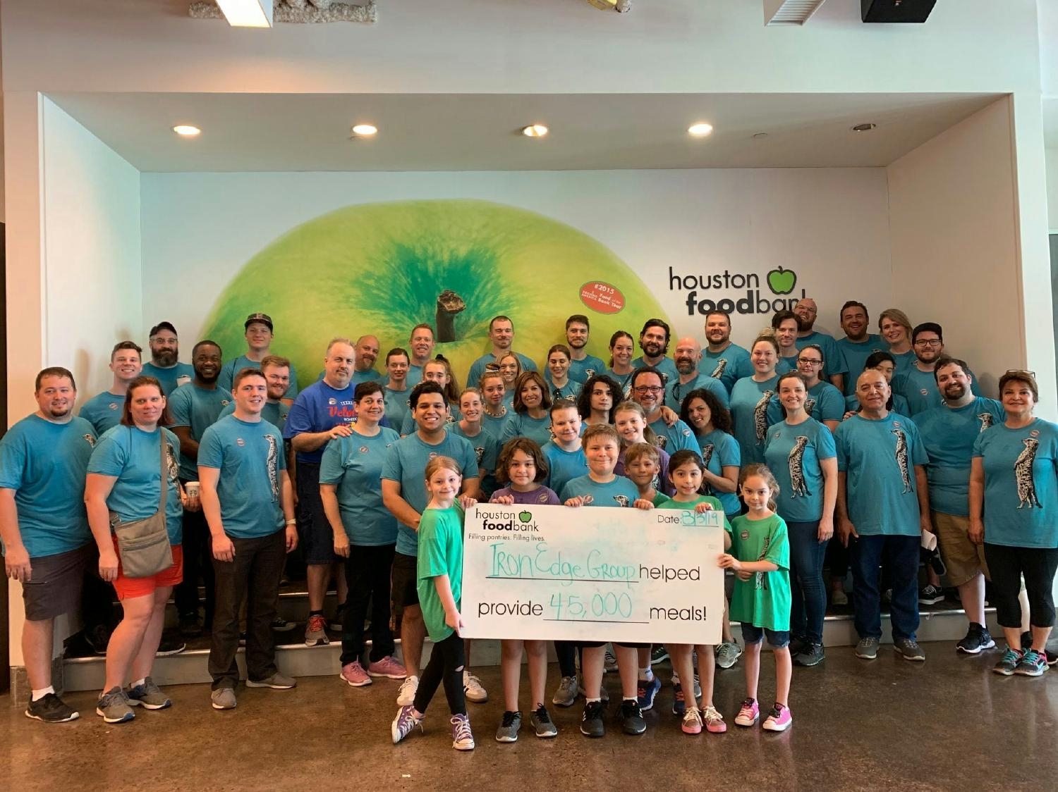 Volunteering at the Houston Food Bank is a rewarding tradition for the IronEdge team as we look for ways to give back.