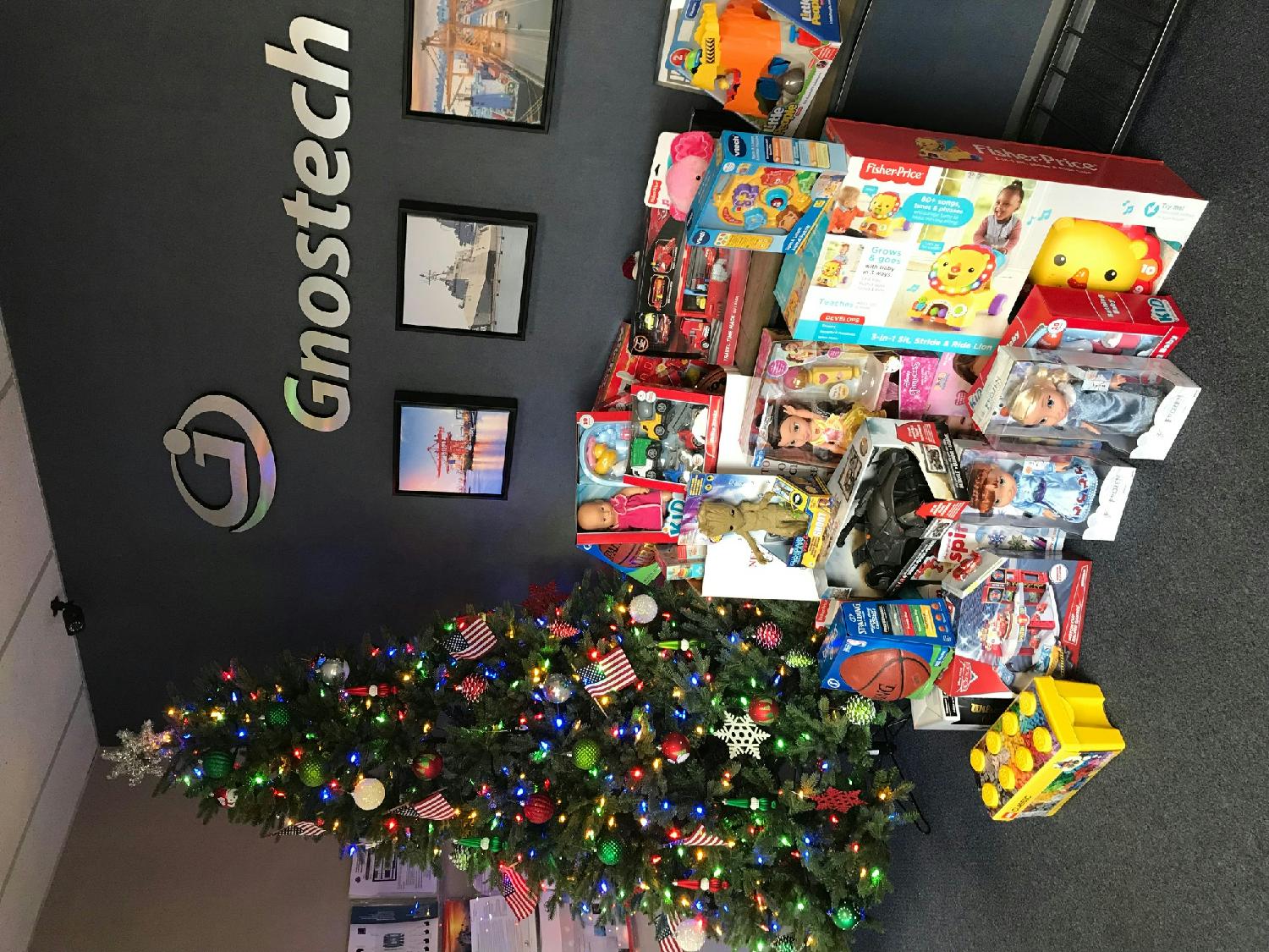 Annual Toys for Toys Holiday Drive at Gnostech Headquarters