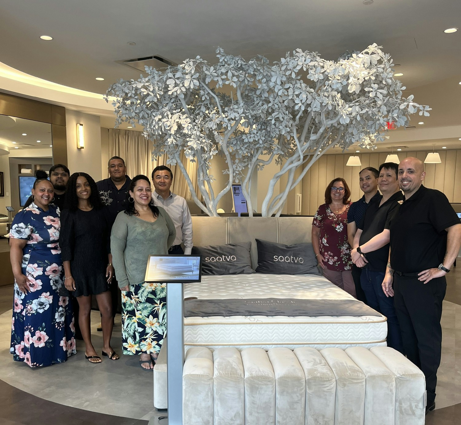 Accounting team members visit our beautiful Manhasset, NY Viewing Room 