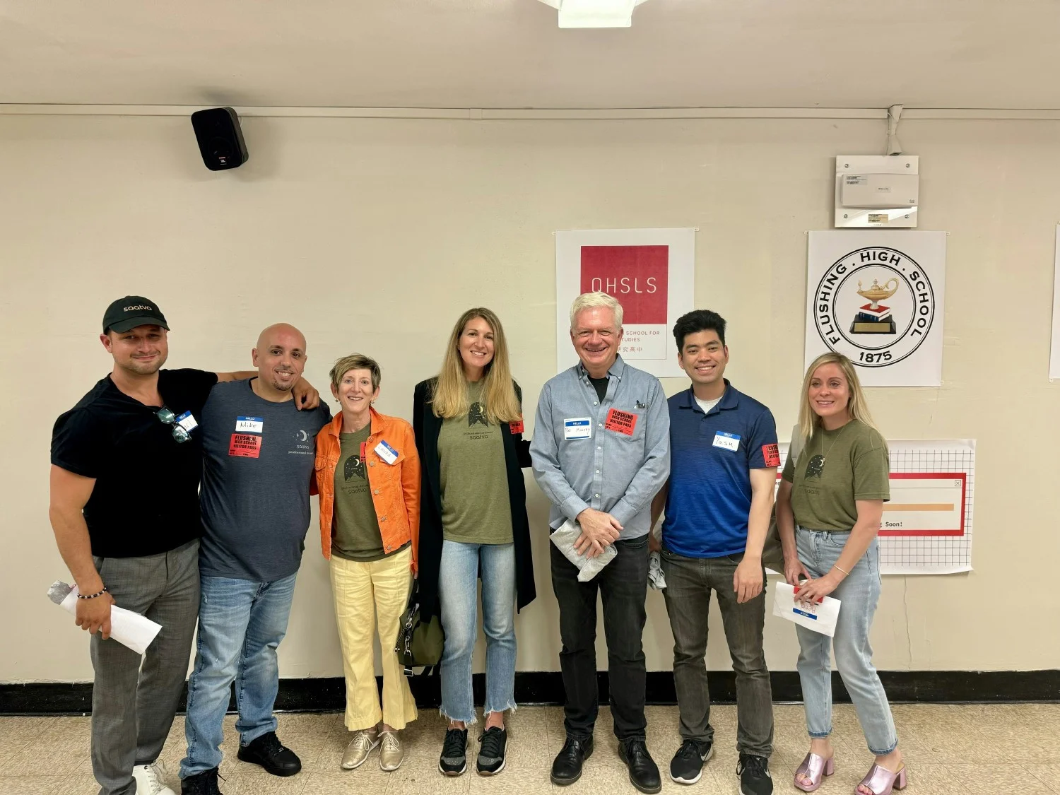 GenerationS ERG members volunteer with elementary school kids