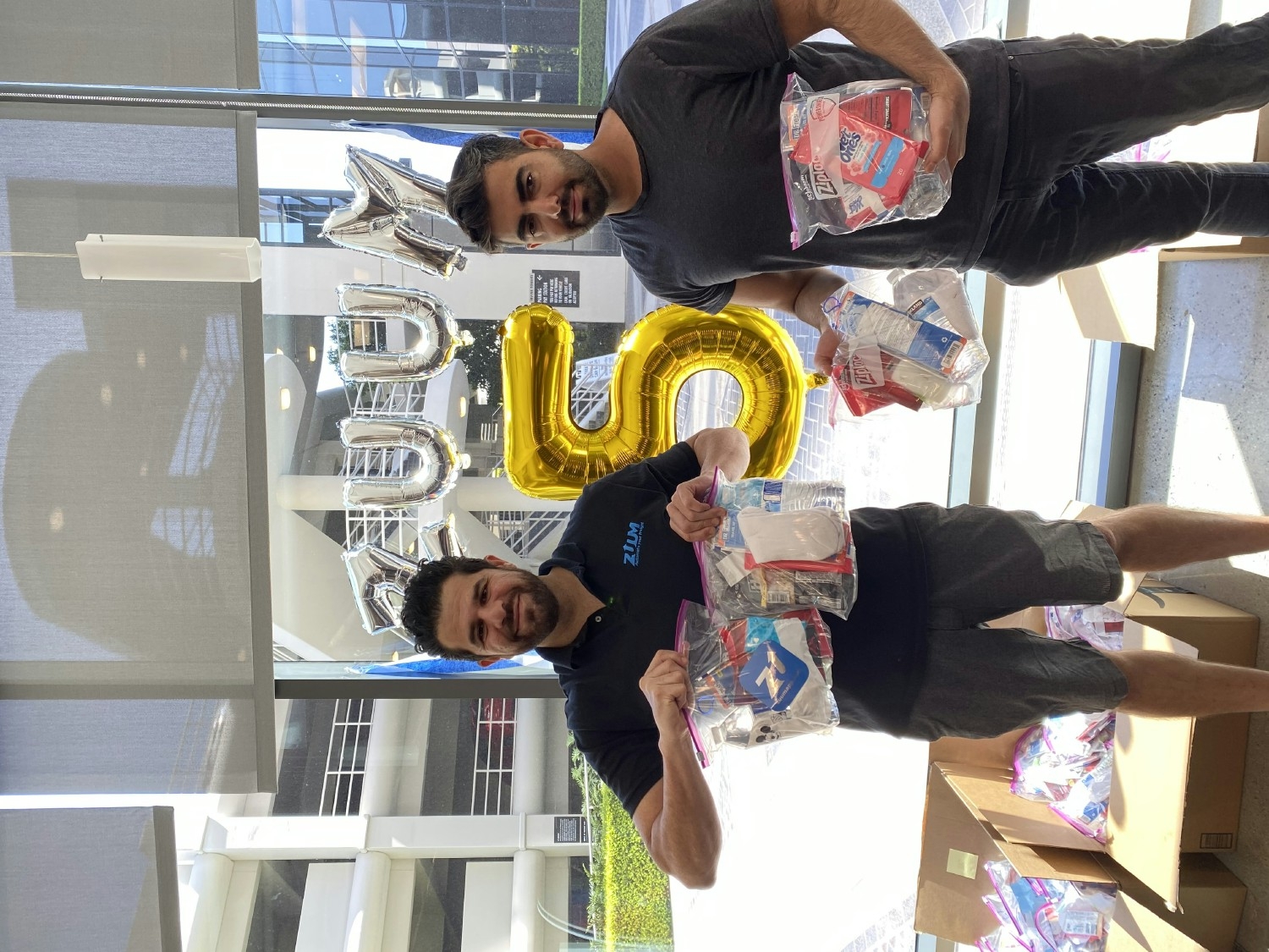 For ZUUM's 5th anniversary, we partnered with a So-Cal based charity to assemble and donate hygiene kits.