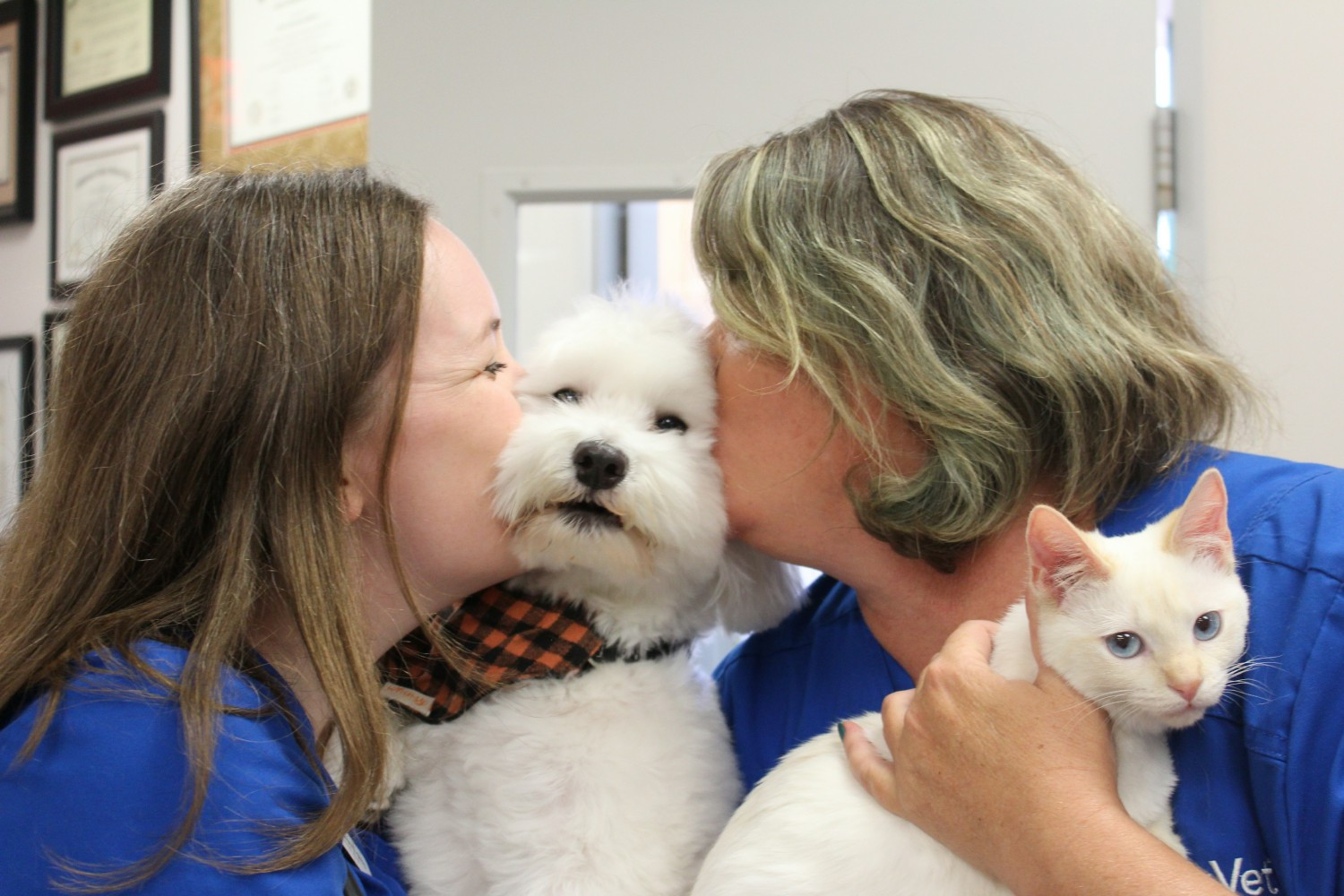 Kisses from the staff!