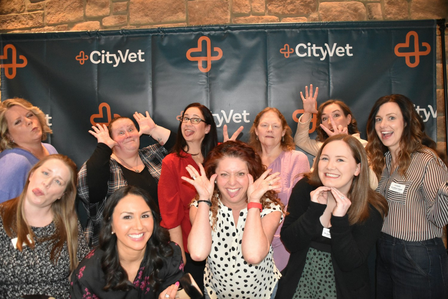 Work hard, play hard - a group of our Lead Partner Veterinarians at a Continuing Education event. 