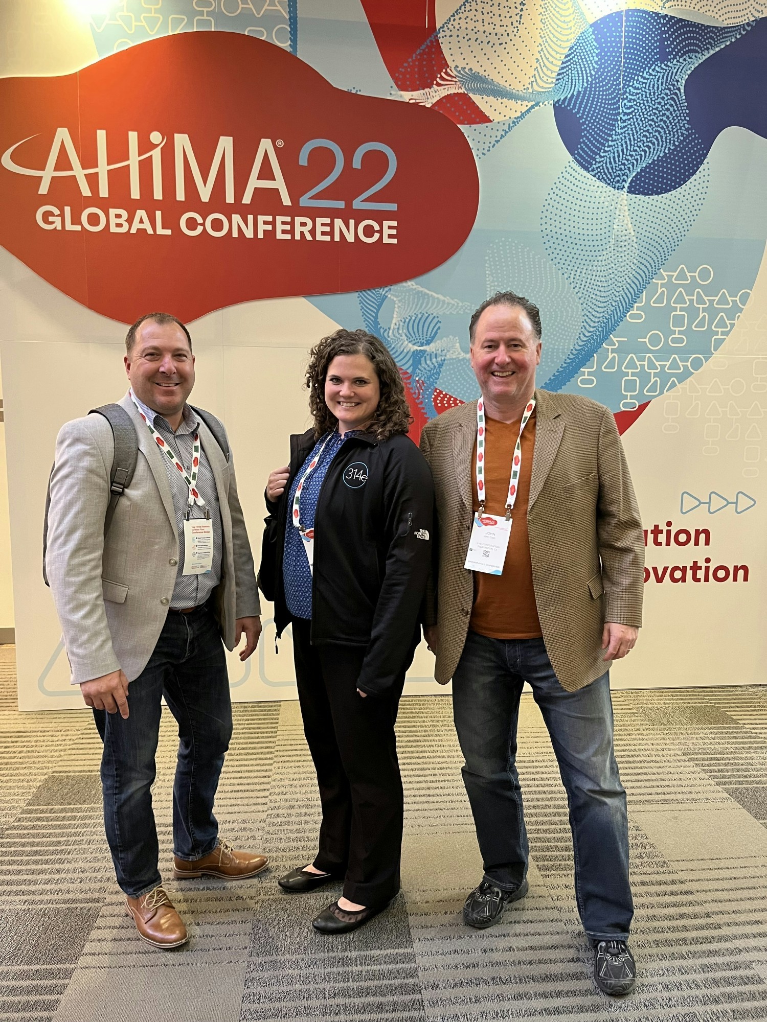Our team at AHIMA 22