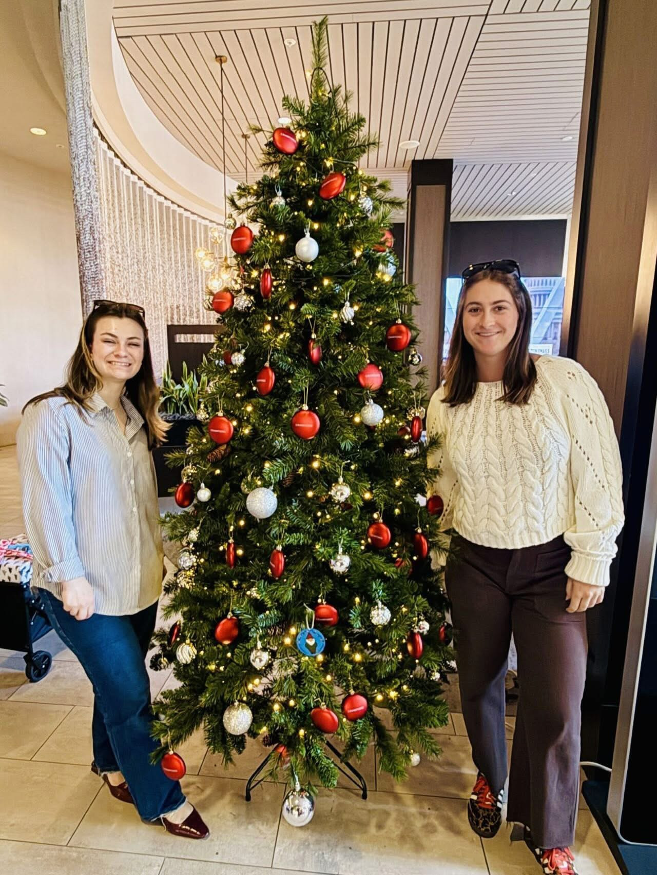Our team sponsored Greenville's Festival of Trees, designing a display that spread holiday spirit across the community.