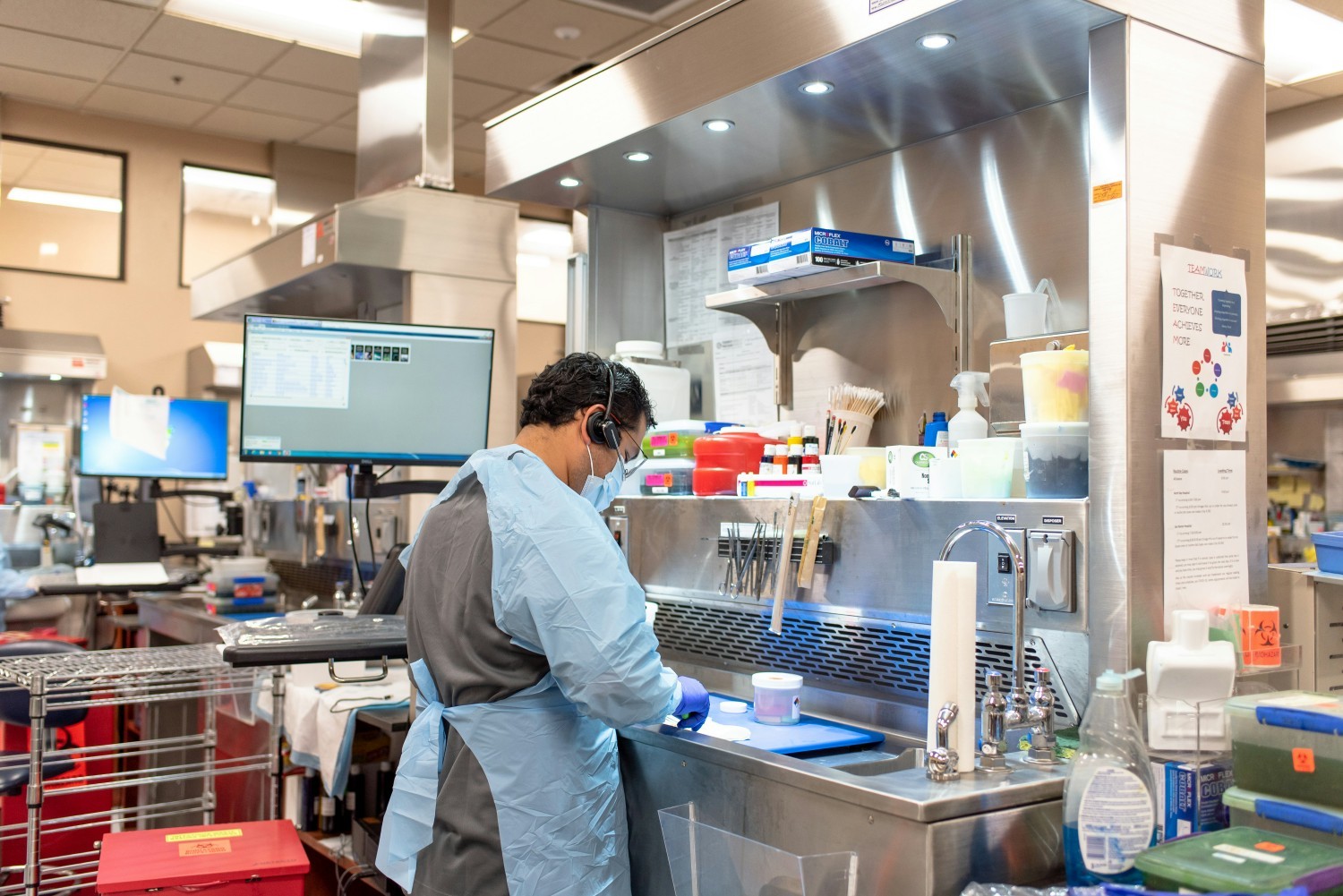 Our teams work various shifts around the clock to ensure quality patient care and timely results.
