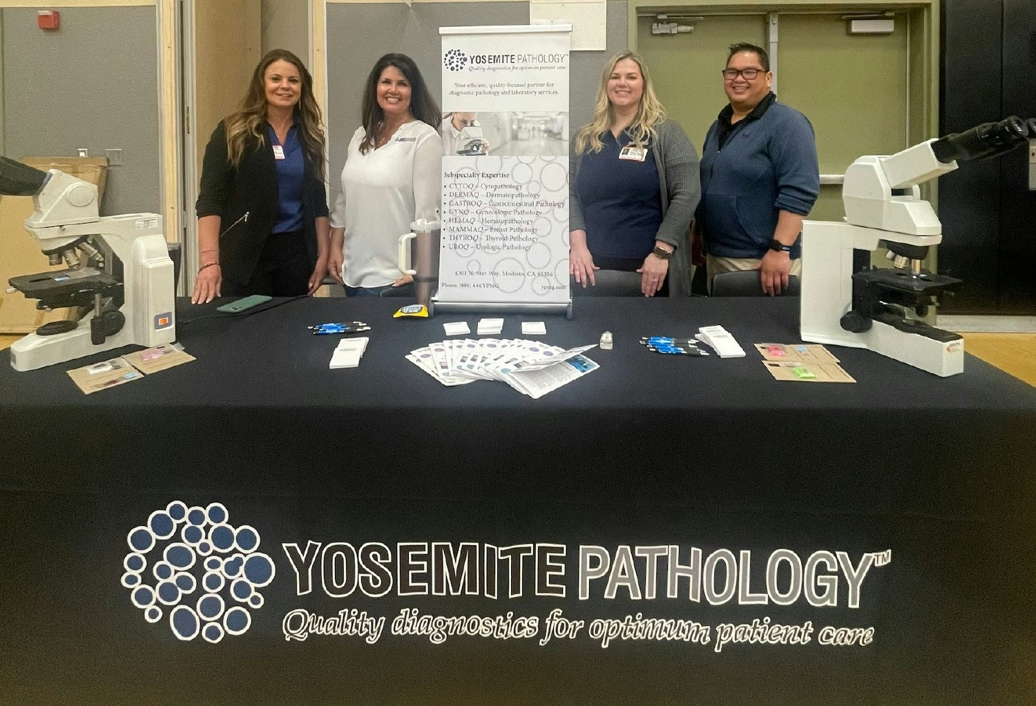 Career Day at Enoch's High School provides a platform to engage with our youth and expose them to Pathology.