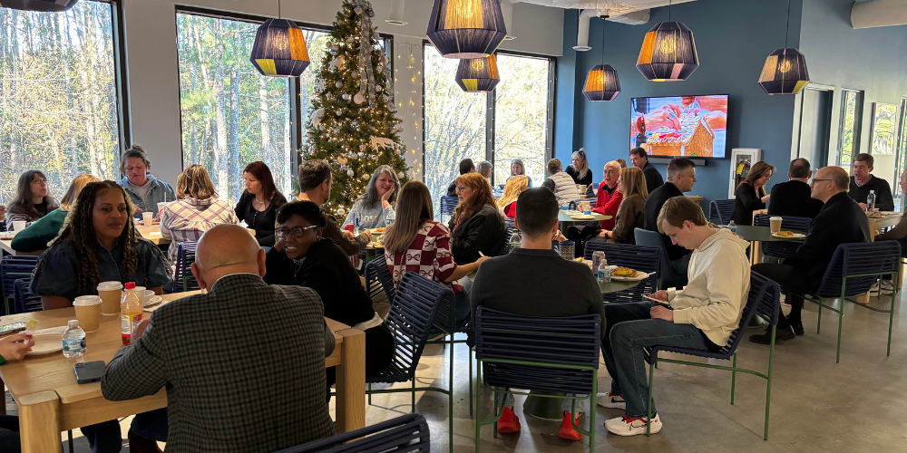 We like to be together. 