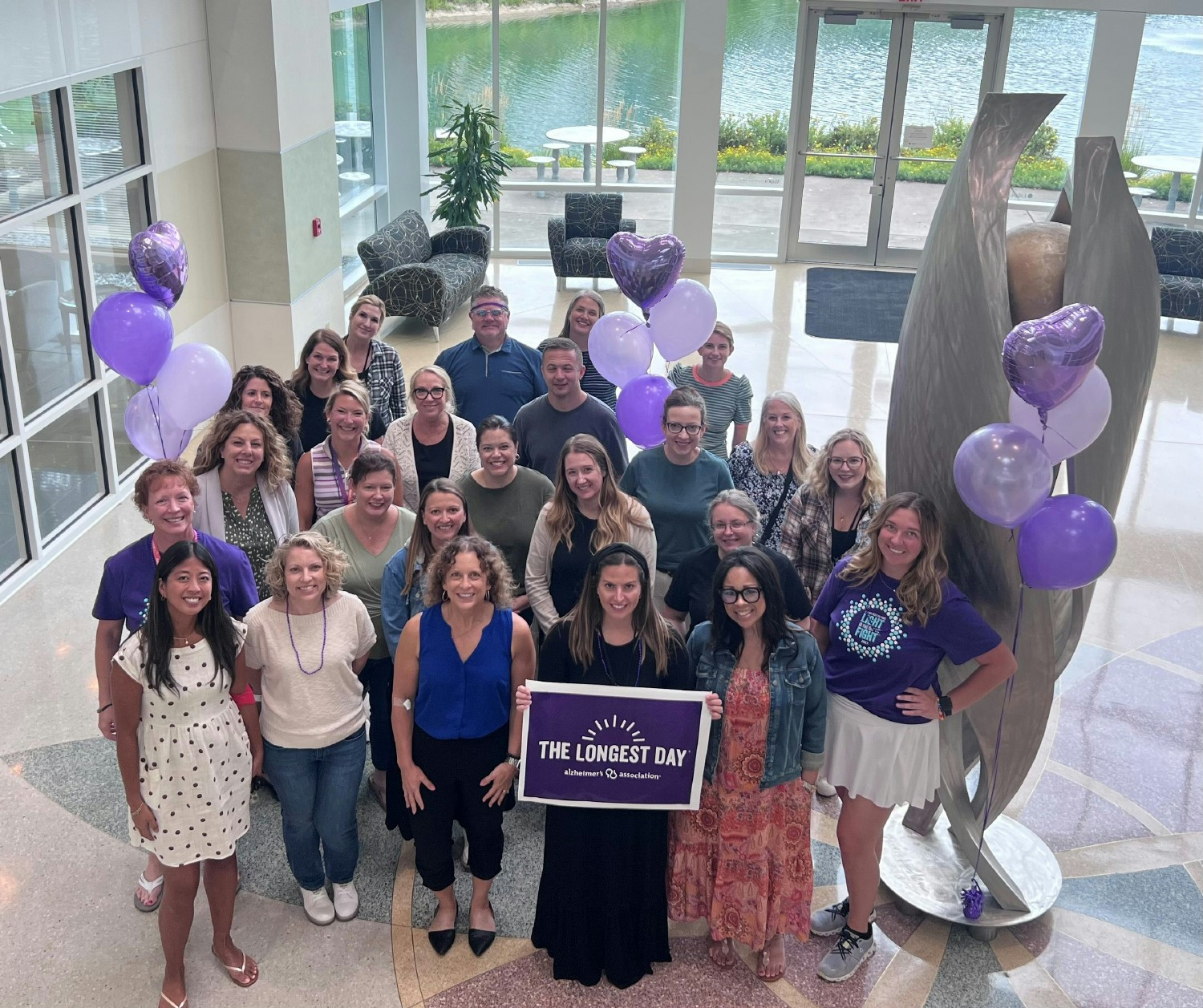 Real Chemistry gives back! Our Longest Day volunteer event in the Carmel, Indiana office