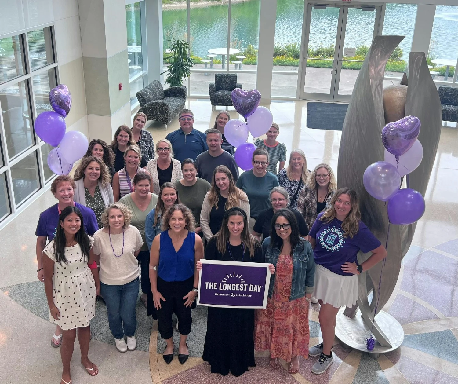 Real Chemistry gives back! Our Longest Day volunteer event in the Carmel, Indiana office