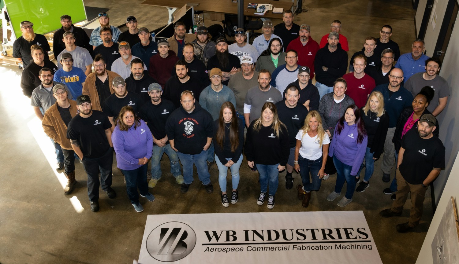 Welcome from all of us at WB Industries! 