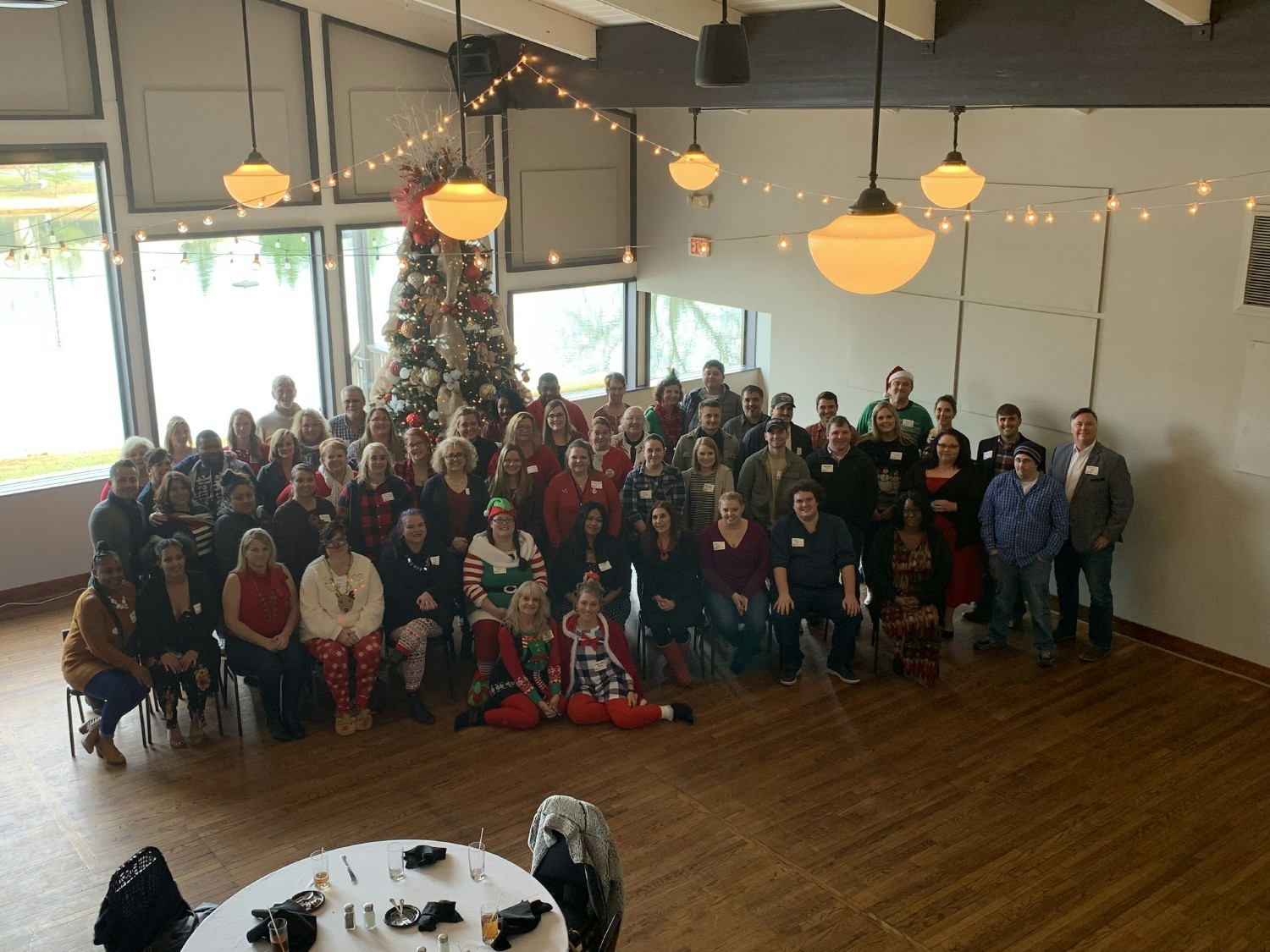 In Dec. we enjoy an offsite Holiday Luncheon where we announce Star Performers and other Award recipients for the year! 