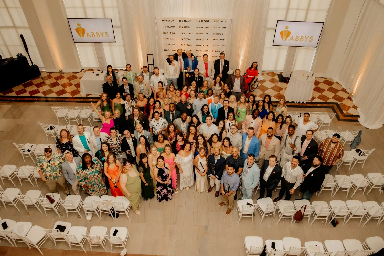 Horizon leadership celebrates together at the 11th annual Management Excellence Retreat in Tampa, Florida. 