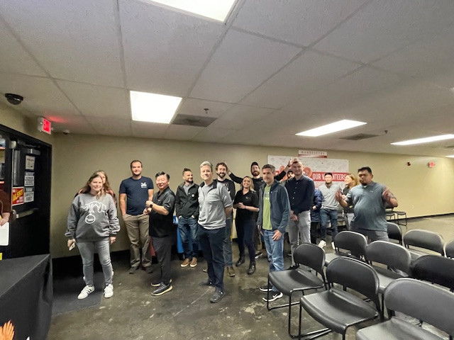 Harvesters volunteer night 