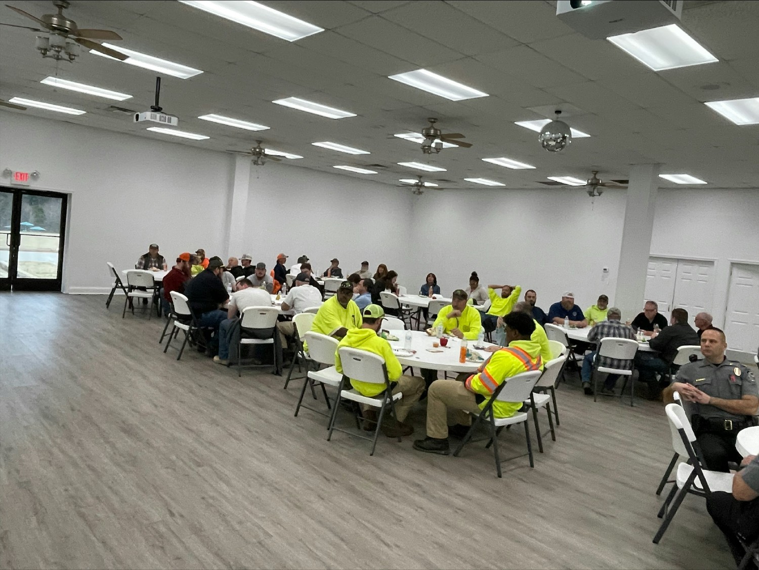 All City employees come together for bi-monthly Wellness Lunch & Learn.