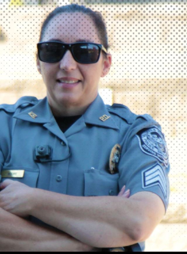 SRO Sergeant Moore takes pride in keeping our city’s schools safe.