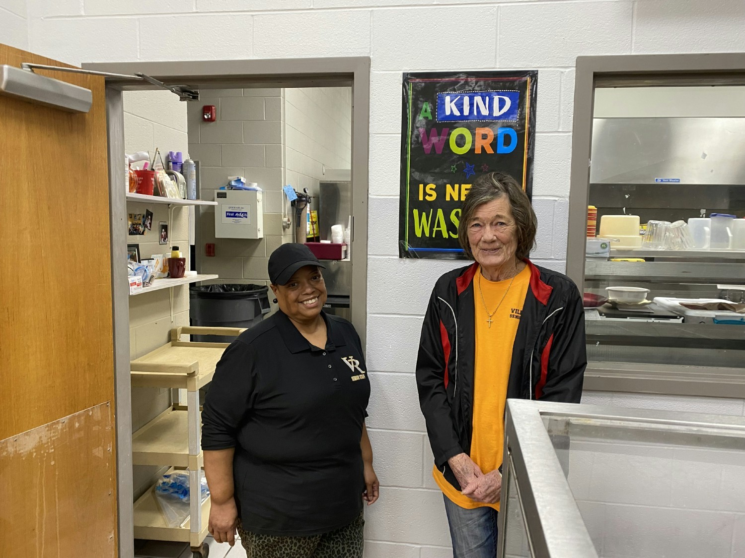 There is so much happiness and fellowship present at the City’s Senior Center.