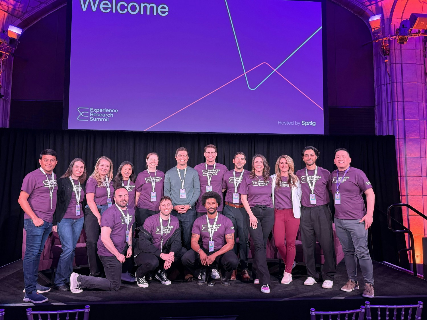 The team at our Experience Research Summit in New York.